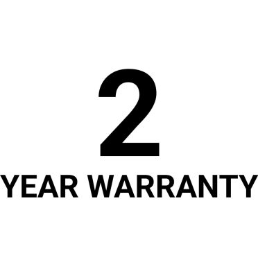 2 Year Warranty